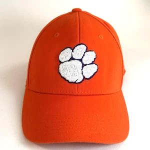 Clemson Tigers Top of the World Memory Fit Hat Orange White Football Baseball - Picture 1 of 9