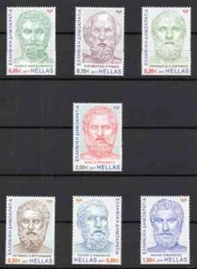 7 Weise Männer der Antike 2017, Solon Thales Pittacus Chilon Bias griechisch postfrisch Briefmarken - Bild 1 von 8