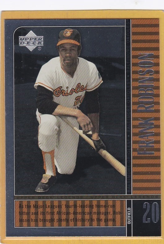 2000 UPPER DECK LEGENDS BASEBALL FRANK ROBINSON #50 ORIOLES NMMT/MINT *A3113 - Image 1 of 1