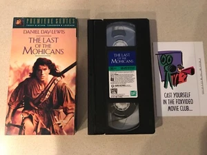 The Last of the Mohicans (VHS, 1996) Daniel Day-Lewis, Madeleine Stowe - Picture 1 of 3