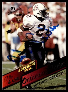 1995 Superior Pix #95 Ontiwaun Carter   Football Arizona Wildcats