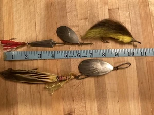3 large vintage fishing lures from western Michigan pre 1950 - Picture 1 of 4