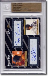 Jeff Fiorentino * DUSTIN PEDROIA * Autograph Rookie Auto RC BGS 1/2