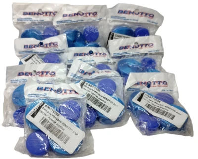 10 Benotto fita guidão azul lisa pacote de barra de violoncelo bicicleta vintage nova cinta - Imagem 1 de 4