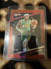 JORDAN CLARKSON  #’d 99/99 - 2021-22 Panini Donruss CHOICE RED Card No. 128