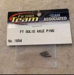 Nuevo Team Associated Factory Team Pins de eje sólido Racing 1654 pieza de radiocontrol - Imagen 1 de 1