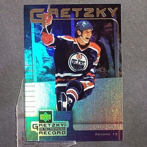 WAYNE GRETZKY 1999-00 McDonald's Upper Deck  Performance for the Record #15  HOF