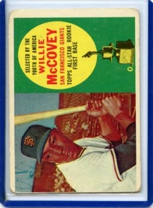 1960 Topps Willie McCovey San Francisco Giants RC #316 ⭐️💥🎯 GVG - Picture 1 of 2