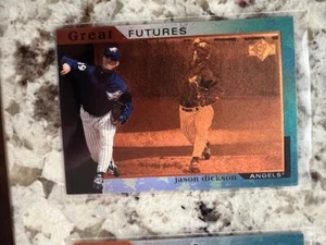1997 UPPER DECK SP ROOKIE CARD ANAHEIM ANGELS JASON DICKSON #13 - Picture 1 of 1