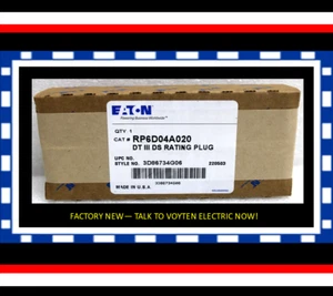NUEVO DE FÁBRICA RP6D04A020 3D86734G06 DS INTERRUPTOR DIGITRIP RMS ENCHUFE CLASIFICACIÓN 400/200 - Imagen 1 de 1