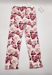 GAP Girls’ Cotton Blend Floral Roses Leggings Size 5 Years NWT - Picture 1 of 6