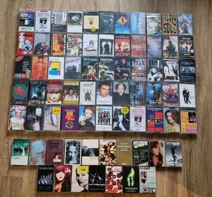 Riesiges Vintage Cassette Tape Konvolut 90er 00er gemischt Pop Rock Indie 72 Kassetten! - Bild 1 von 13
