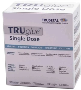 Hautkleber TRUGLUE® 25 x 0,3ml | Wundkleber steril, wasserfest, gebrauchsfertig - Bild 1 von 3