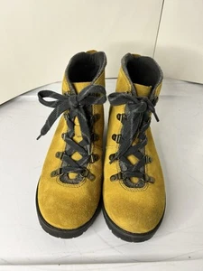 Stivali Clarks Trail Hiking Moda Taglia 7,5 Scamosciati Oro Marrone Marrone Donna Nuovi - Foto 1 di 8