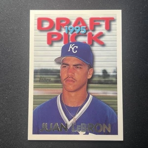 Carlos Beltran RC Error "Juan LeBron" 1995 Topps Draft Pick Kansas City Royals - Picture 1 of 2