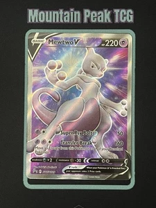 NM Mewtwo V SWSH229 Sword & Shield Promo - Pokemon Card - Picture 1 of 2