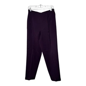 Talbots Petites Damen Anzughose Größe 10P Wolle pflaume lila gefüttert spitz zulaufendes Bein - Bild 1 von 7