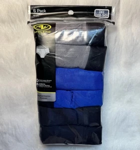 Athletic Works Herren Slip 3XL 48-50" Mehrfarbig Schweißableitend Neu - Bild 1 von 7