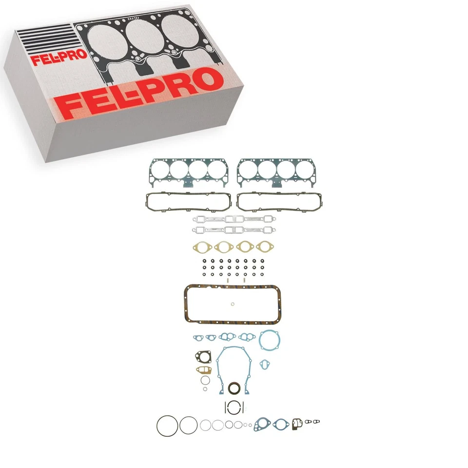 Juego completo de juntas de revisión del motor Fel-Pro para camioneta Dodge D200 1968-1973 Foto 1 de 1