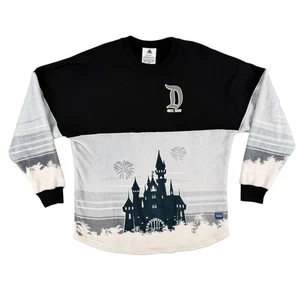 Disney Spirit Jersey Sweatshirt Erwachsene L schwarz Schloss Disneyland Resort Pullover - Bild 1 von 11