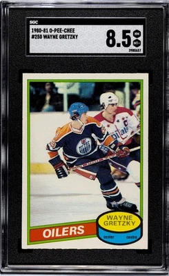 1980 80-81  OPC O-PEE-CHEE LAFLEUR GRETZKY MESSIER BOURQUE RC ROOKIE SGC PSA CSG - Image 1 of 2