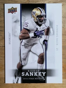 2014 Upper Deck Star Rookies #12 Bishop Sankey - Picture 1 of 2