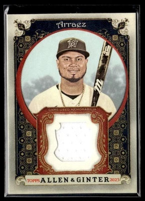 L53,629 - 2023 Topps Allen and Ginter Relics #AGRBLA Luis Arraez - Image 1 of 2