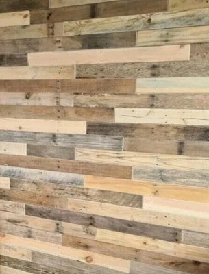 2sq m- Reclaimed Pallet Wood - Wall Cladding Recycled Timber Planks Boards  - Image 1 of 4