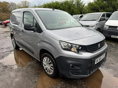 2019 PEUGEOT PARTNER 1.6 BLUEHDI 5DR PANEL VAN SWB NON RUNNER / SPARES OR REPAIR - Image 1 of 4