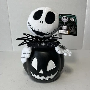 Nightmare Before Christmas Jack Skellington animierter Plüsch Kürbis tanzend Neu mit Etikett - Bild 1 von 7