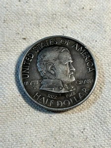 1922 Grant Commemorative Silver 50c - Rare !! No Reserve !! - Picture 1 of 2