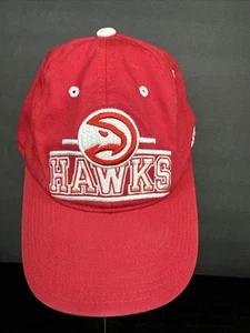 Atlanta Hawks Red NBA Basketball Strapback Baseball Cap Hat - Picture 1 of 7
