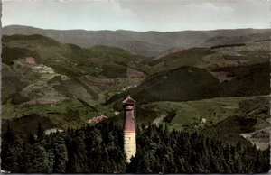 AK Aussichtsturm Hohe Möhr Schwarzwald Blick Wiesental gel. 1963? (2914A36) - Bild 1 von 2