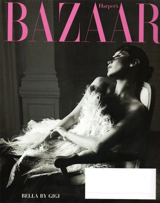 Harper's Bazaar June/July 2018 Bella Hadid by Gigi Hadid Meghan Markle Edna Mode - Imagem 1 de 3