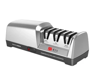 Taidea TG2302 Elektrischer Messerschärfer Neu Silber Metall/Keramik Messer NEU - Bild 1 von 8