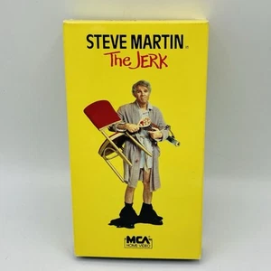 THE JERK Steve Martin (VHS, 1985) MCA Vintage Early Release Comedy - Picture 1 of 11