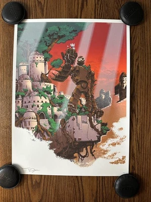 Tim Doyle - Miyazaki Castle in the Sky LE Poster Art Print - 18 x 24 - Image 1 of 4