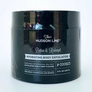 The Hudson Line Fresh Charcoal Hydrating Body Exfoliator (8 oz) New & Sealed - Picture 1 of 3