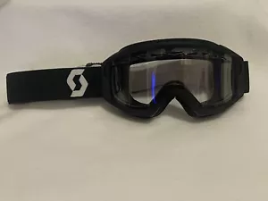 Scott USA Goggle Primal Black /Grey Clear/Lens MX Adult. CR YZ KX RM KTM - Picture 1 of 1