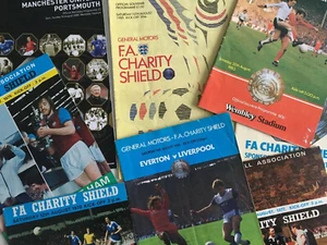 Original FA Charity Shield Football Programmes * Choose from Dropdown list* - Picture 1 of 33