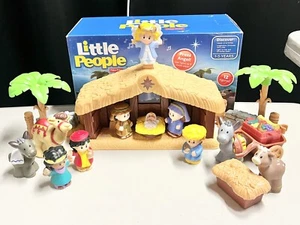 Fisher Price Little People: Deluxe Christmas Story Nativity Scene w/Box - Picture 1 of 9