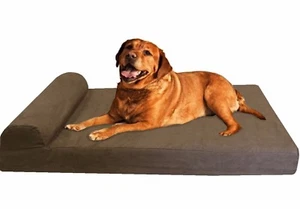 Head Rest Memory Foam Orthopedic Waterproof Pet Bed Large to Extra Large XL Dogs - Picture 1 of 20