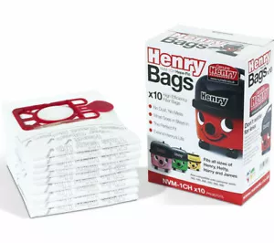 Henry Hoover Bags Hepaflo NVM-1CH 907075 Numatic Hetty James Harry - Picture 1 of 12