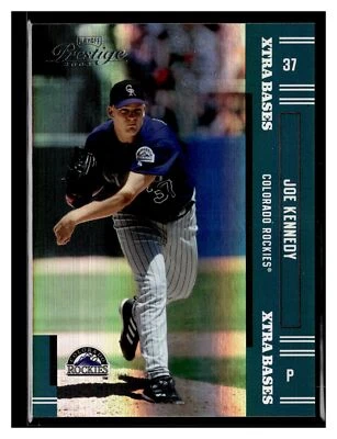 2005 Playoff Prestige #67 Joe Kennedy Xtra Bases Green #/50 - Imagem 1 de 2