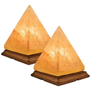Himalayan Salt Lamp Pyramid Shape Large - Picture 1 of 1