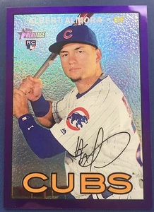 Albert Almora RC 2016 Heritage Purple Refractor Chicago Cubs - Picture 1 of 1