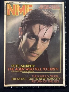 PETE MURPHY BAUHAUS - NME COVERSEITE 15X11" 1983 Postergröße Anzeige L337 - Bild 1 von 1