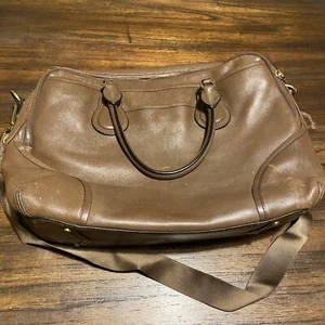 Tumi Bellevue Kingscote Compact Leather Briefcase Brown - Photo 1/11