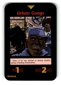 Urban Gangs Kartenbasis Set INWO Illuminati Neue Weltordnung - Bild 1 von 4