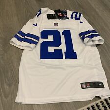 Nike Dallas Cowboys Elliott #21 Stitched Jersey White Men’s Size Medium